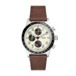 Fossil Sport Tourer Chronograph Brown Leather Watch (FS6042)