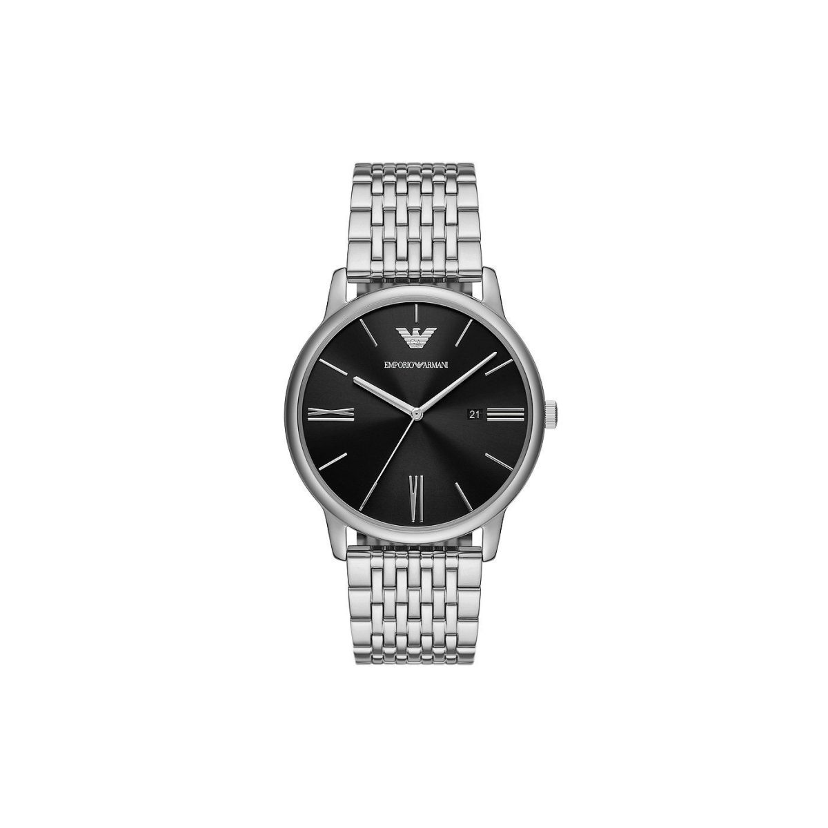 Armani Three-Hand Date Stainless Steel Watch (AR11600)