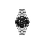 Armani Black Dial Silver Bracelet Watch (AR11602)