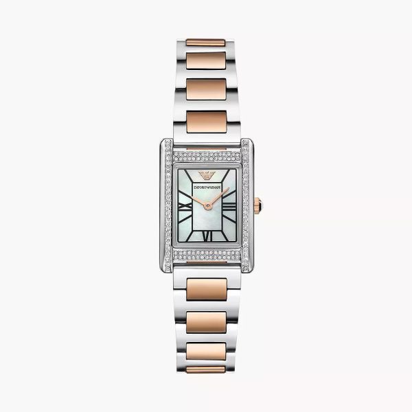 Armani Two-Hand Two-Tone Stainless Steel Watch (AR11626)