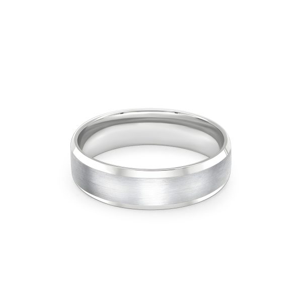 Palladium Mens Wedding Ring