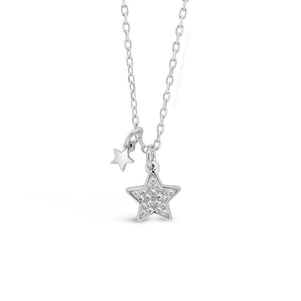 Absolute Kids Collection Silver Star Pendant (HCP212)