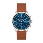 Skagen Holst Chronograph Luggage Leather Watch (SKW6916)